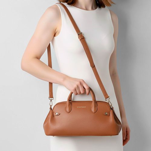 Bolsa Tiracolo Estruturada Caramelo