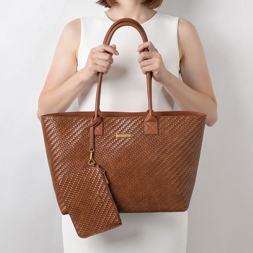 Bolsa Shopping Tressê Caramelo