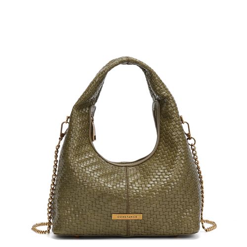 Bolsa Tiracolo Textura Tressê Verde