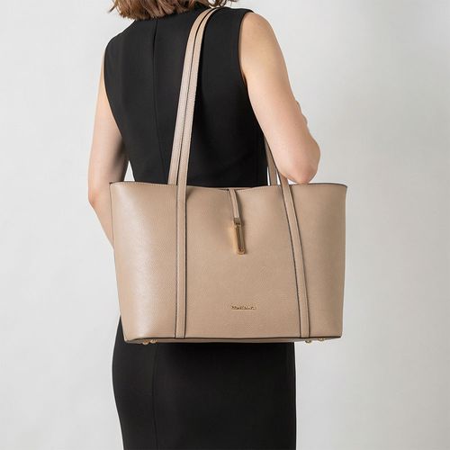 Bolsa Shopping Encaixe Metal Nude
