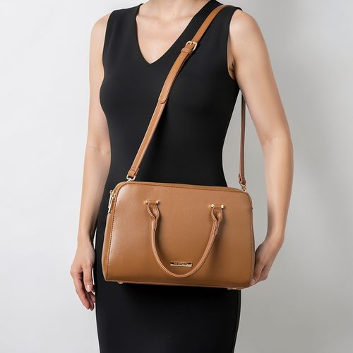 Bolsa Tote Repartições Caramelo