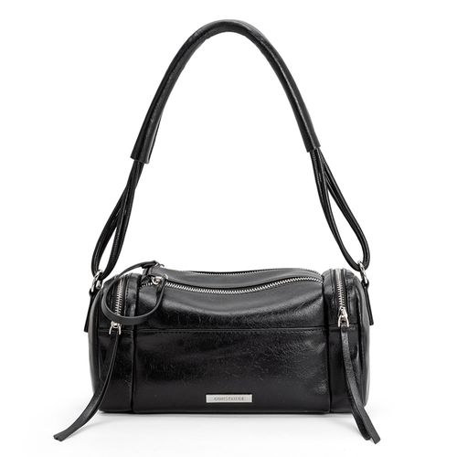 Bolsa Câmera Bag Zíper Duplo Preto