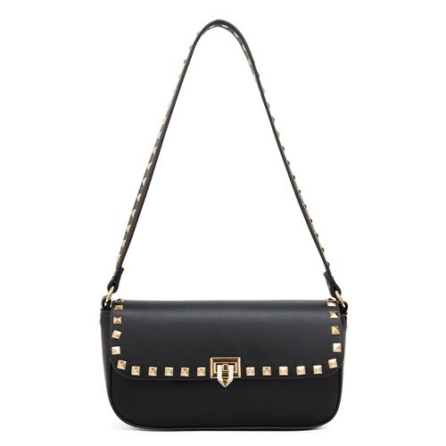 Bolsa Baguete Spikes Preta
