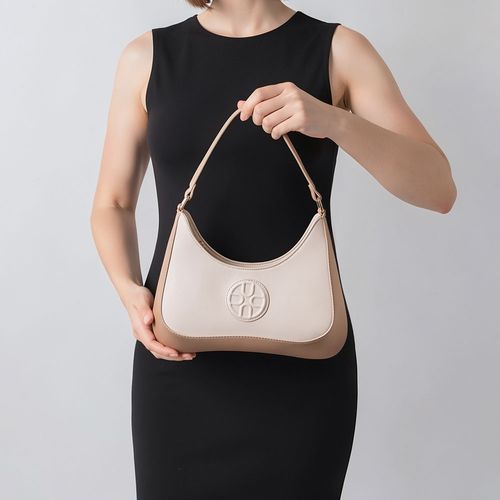 Bolsa Baguete Off White Logo Patch