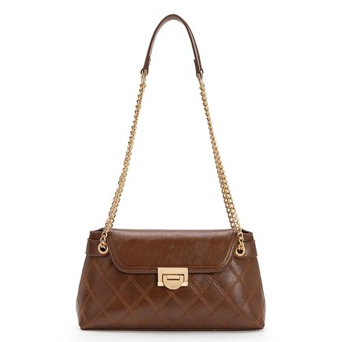 Bolsa Caramelo Ombro Corrente