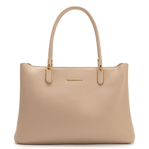 Bolsa Tote Bege Clássica