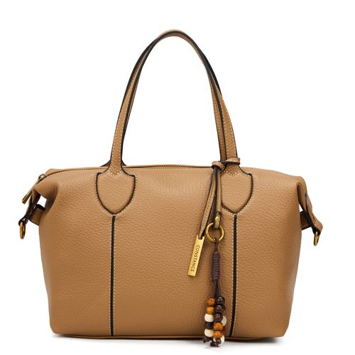 Bolsa Baú Caramelo Chaveiro