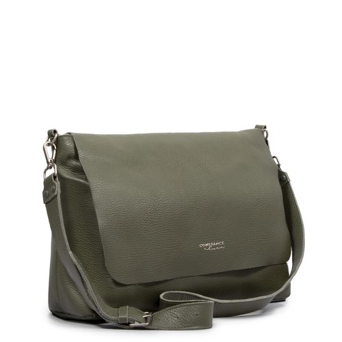 Bolsa Tiracolo Couro Verde