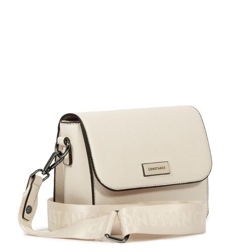 Bolsa Transversal Branca Alça Gorgurão