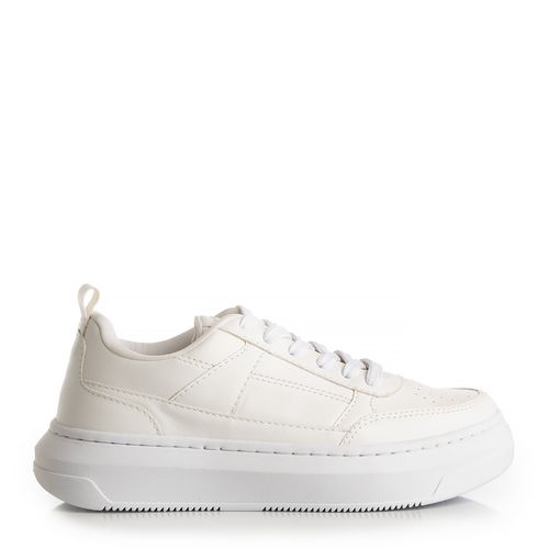 Tênis Branco Recortes