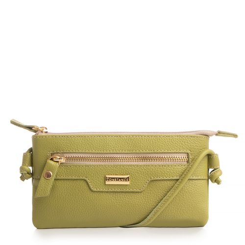 Bolsa Tiracolo Mini Couro Verde