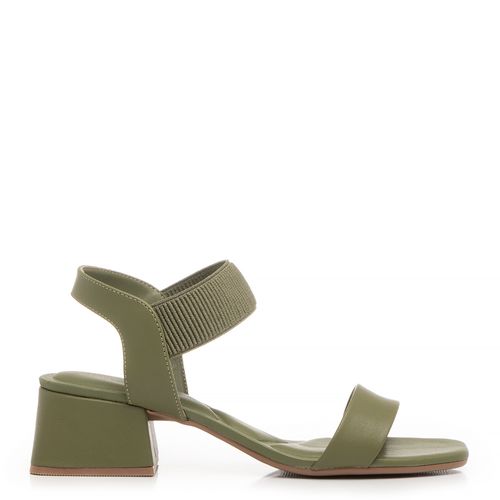 Sandália Verde Comfort Elástico