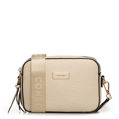 Bolsa Off White Tiracolo Alça Gorgurão