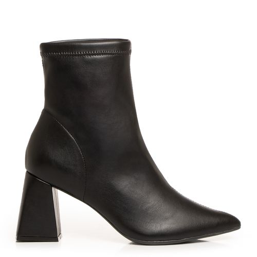 Ankle Boot Preta Calce Fácil