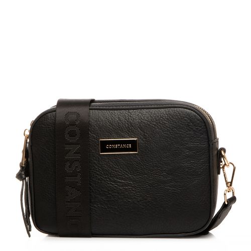 Bolsa Preta Tiracolo Alça Gorgurão