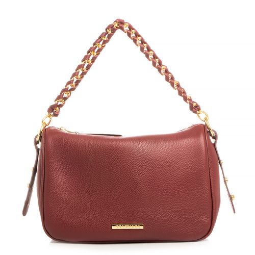Bolsa Burgundy Couro