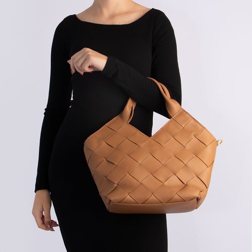 Bolsa Caramelo Tressê