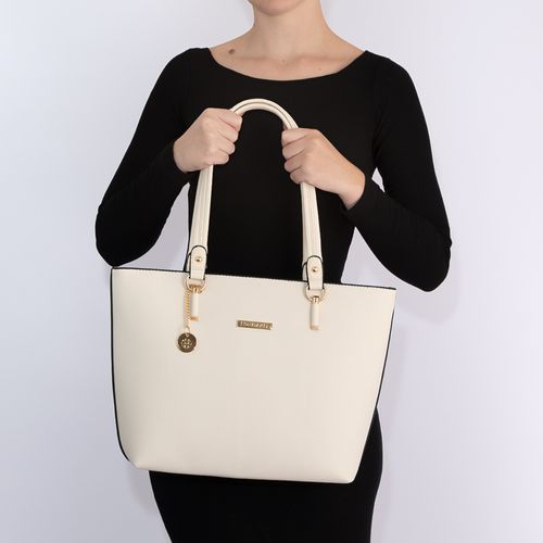 Bolsa Shopping Bag Off White