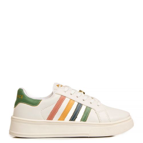 Tênis Branco Multicolor