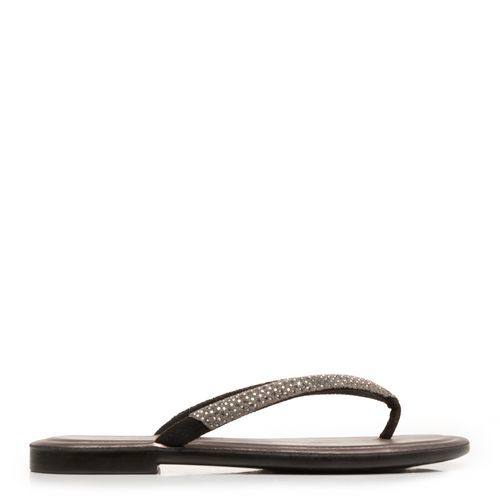 Chinelo Prata velho Strass