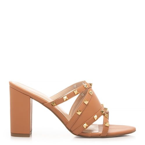 Tamanco Nude Spikes