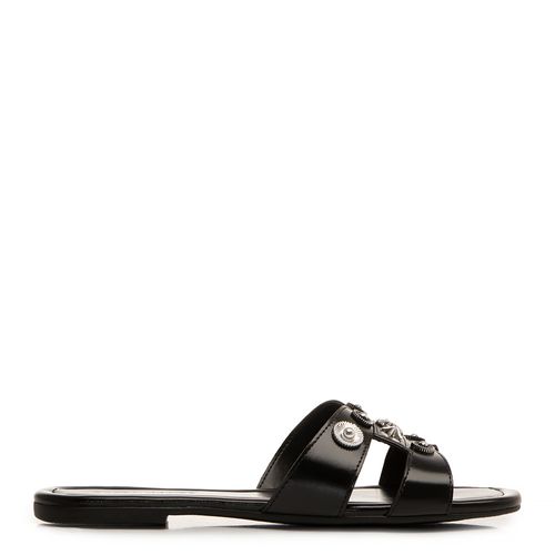 Rasteira Preta  Enfeites Boho