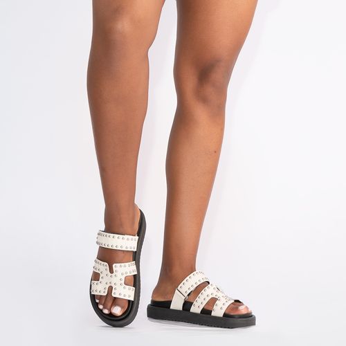 Papete Preta e Off White Cravos