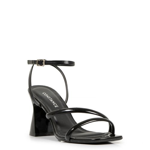 Sandália Tiras Verniz Preto