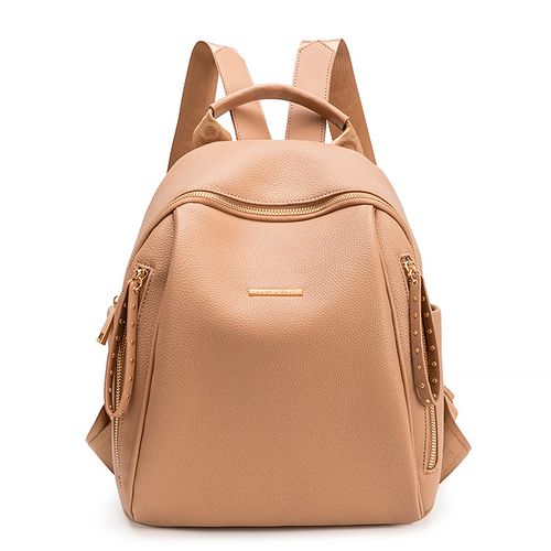 Mochila Média Bege