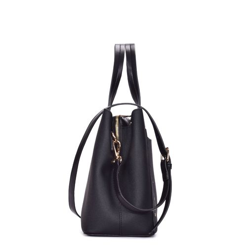 Bolsa Tote Enfeites Preto