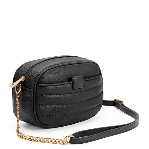 Bolsa Tiracolo Matelassê Preto