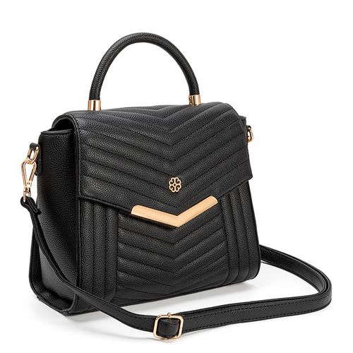 Bolsa Mochila Matelassê Preto
