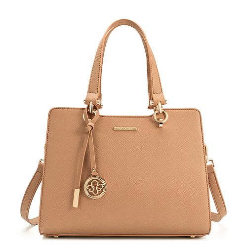 Bolsa Tote Chaveiro Caramelo