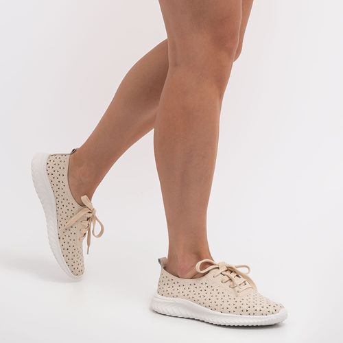 Tênis Off White Couro Recortes