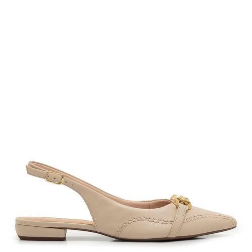 Sapatilha Pesponto Bridão Bege