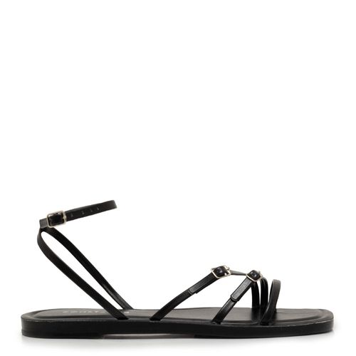 Rasteira Fivelas Preto