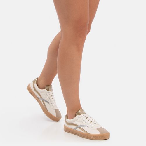 Tênis Recortes Comfort Branco