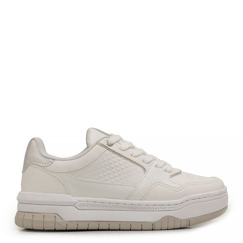 Tênis Branco Detalhe Relevo