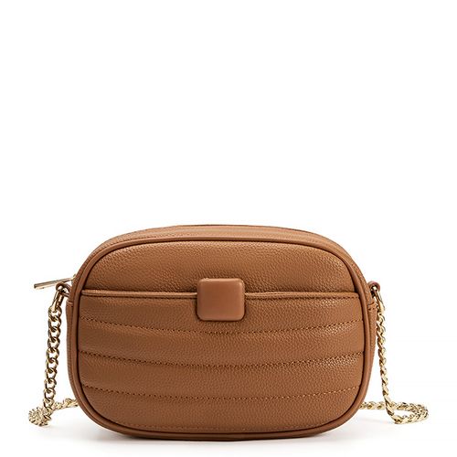 Bolsa Tiracolo Matelassê Marrom