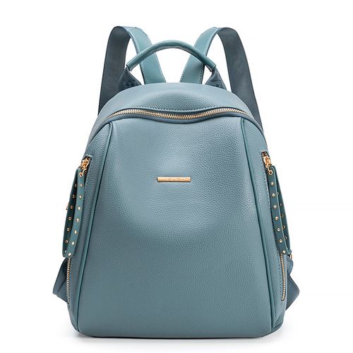 Mochila Média Azul