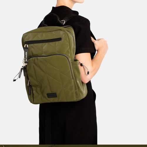 Mochila para Notebook Matelassê Verde