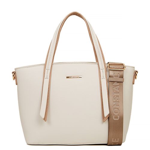 Bolsa Tote Alça Gorgurão Off White