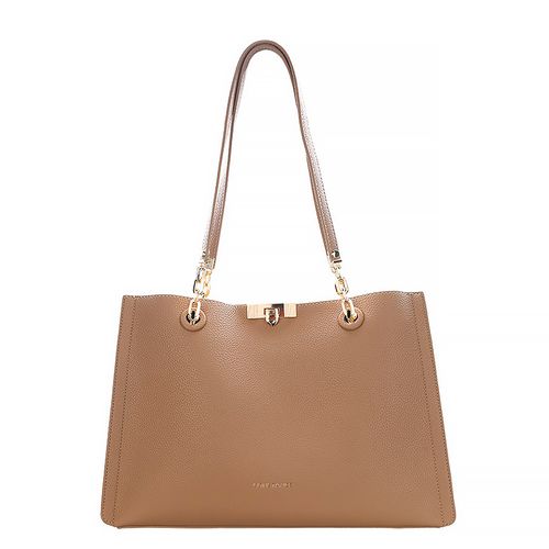 Bolsa Shopping Clássica Bege
