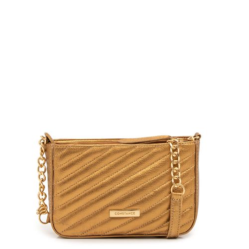 Bolsa Tiracolo Matelassê Bronze