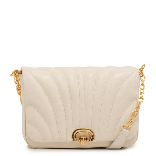 Bolsa Tiracolo Concha Off White