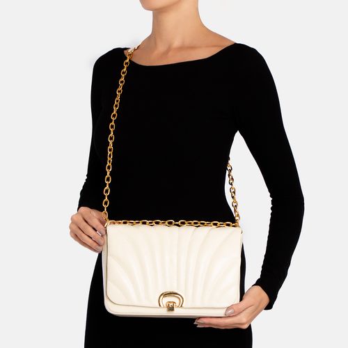 Bolsa Tiracolo Concha Off White