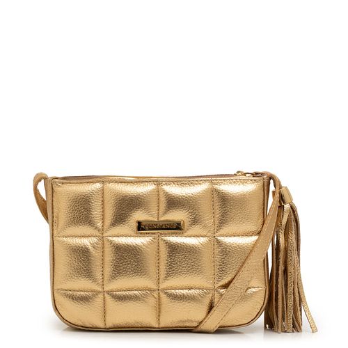 Bolsa Tiracolo Barbicacho Dourada