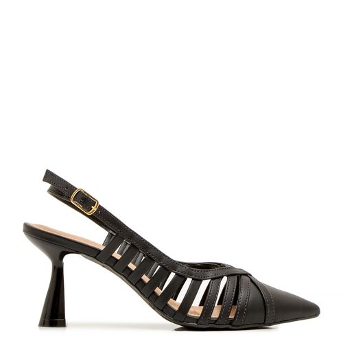 Scarpin Tiras Preto