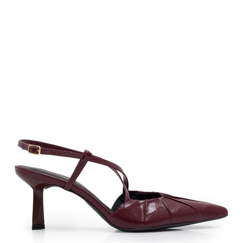 Scarpin Franzido Bordo