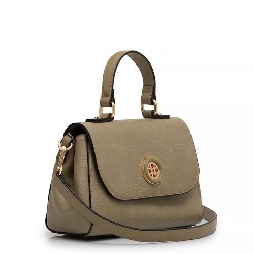 Bolsa Tiracolo Tampo Verde